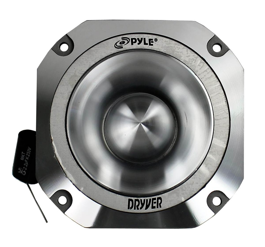 PYLE PDBT3 1.5 Inch 500 Watt 4-Ohm Titanium Super Car Audio Tweeter (3 Pack)