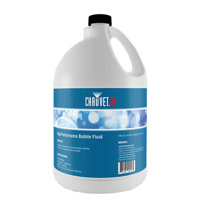 American DJ Portable Bubble Machine & Chauvet Unscented Bubble Fluid (2 Pack)