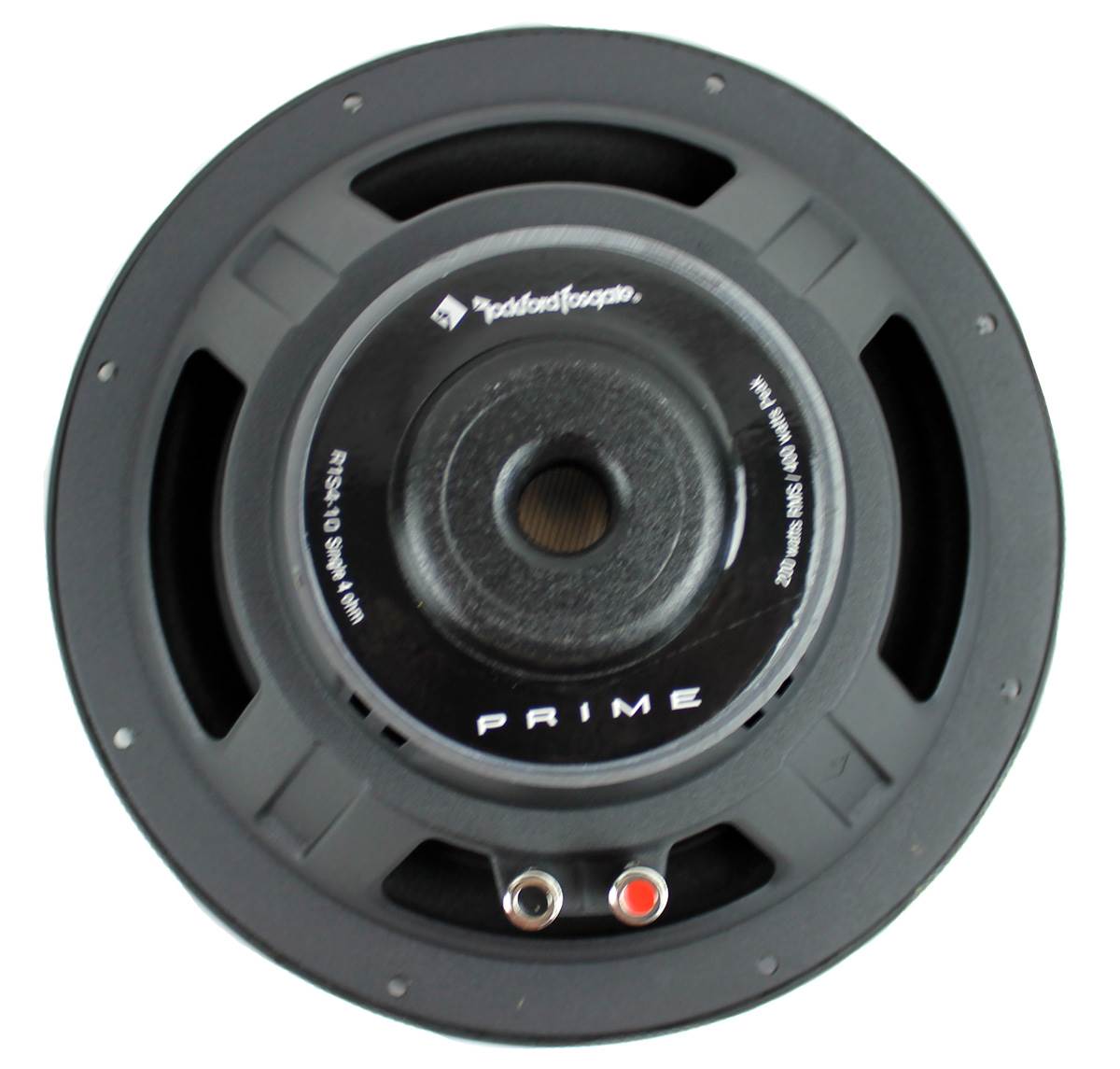 Rockford Fosgate R1S4-10 10" Prime 300W 4-Ohm SVC 2 Subwoofers + 2 Sealed Box