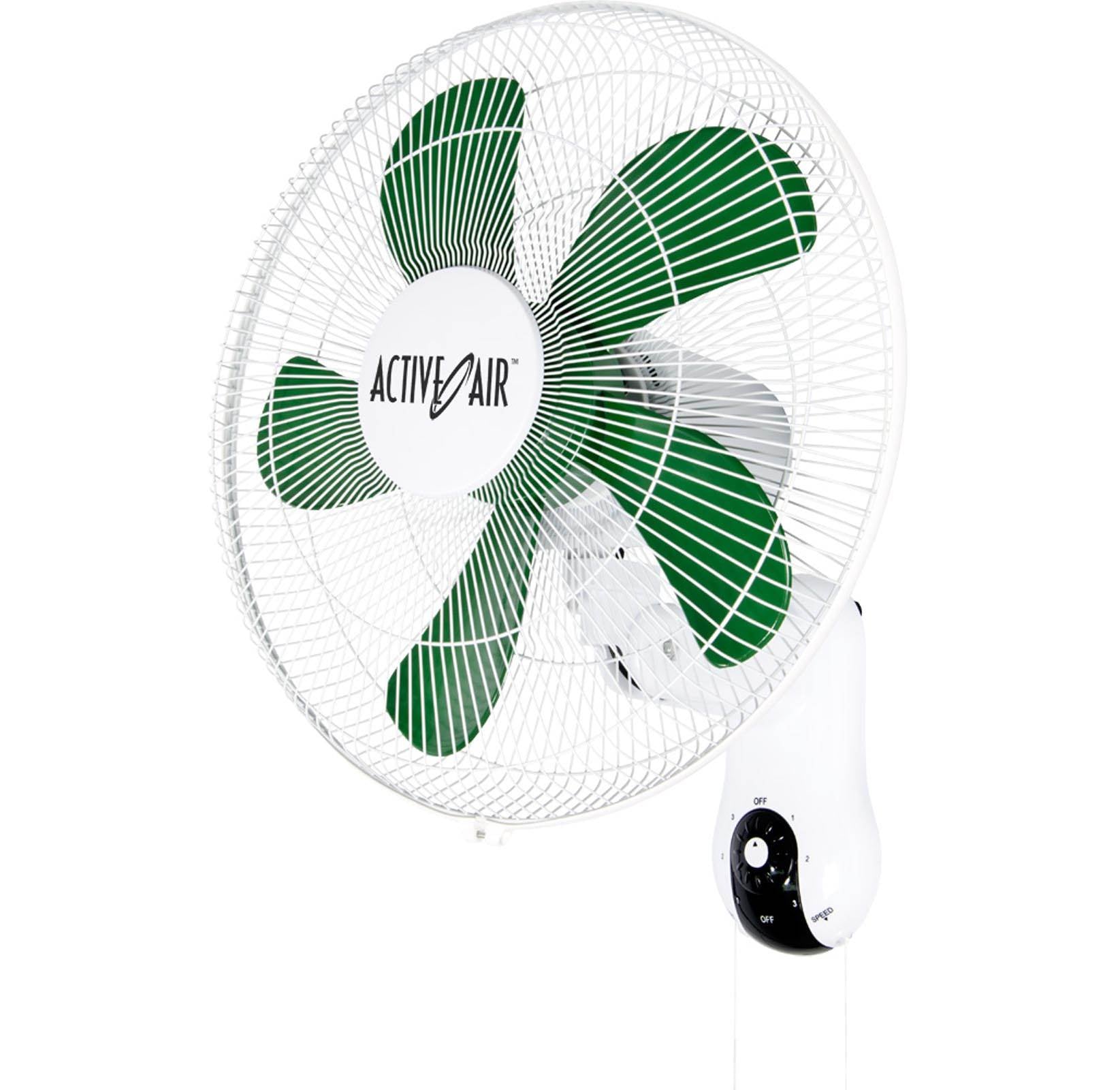 Hydrofarm Active Air 16-Inch Mountable 90-Degree Oscillating Grow Fan (16 Pack)