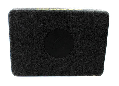 Kicker TCompS 600W Thin Mount Subwoofer & Box (2 Pack) (Certified Refurbished)