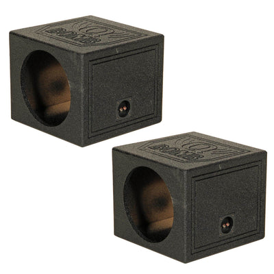 Q-Power QBOMB 15" Sealed Subwoofer Sub Box Enclosure | QBOMB15S Single (2 Pack)