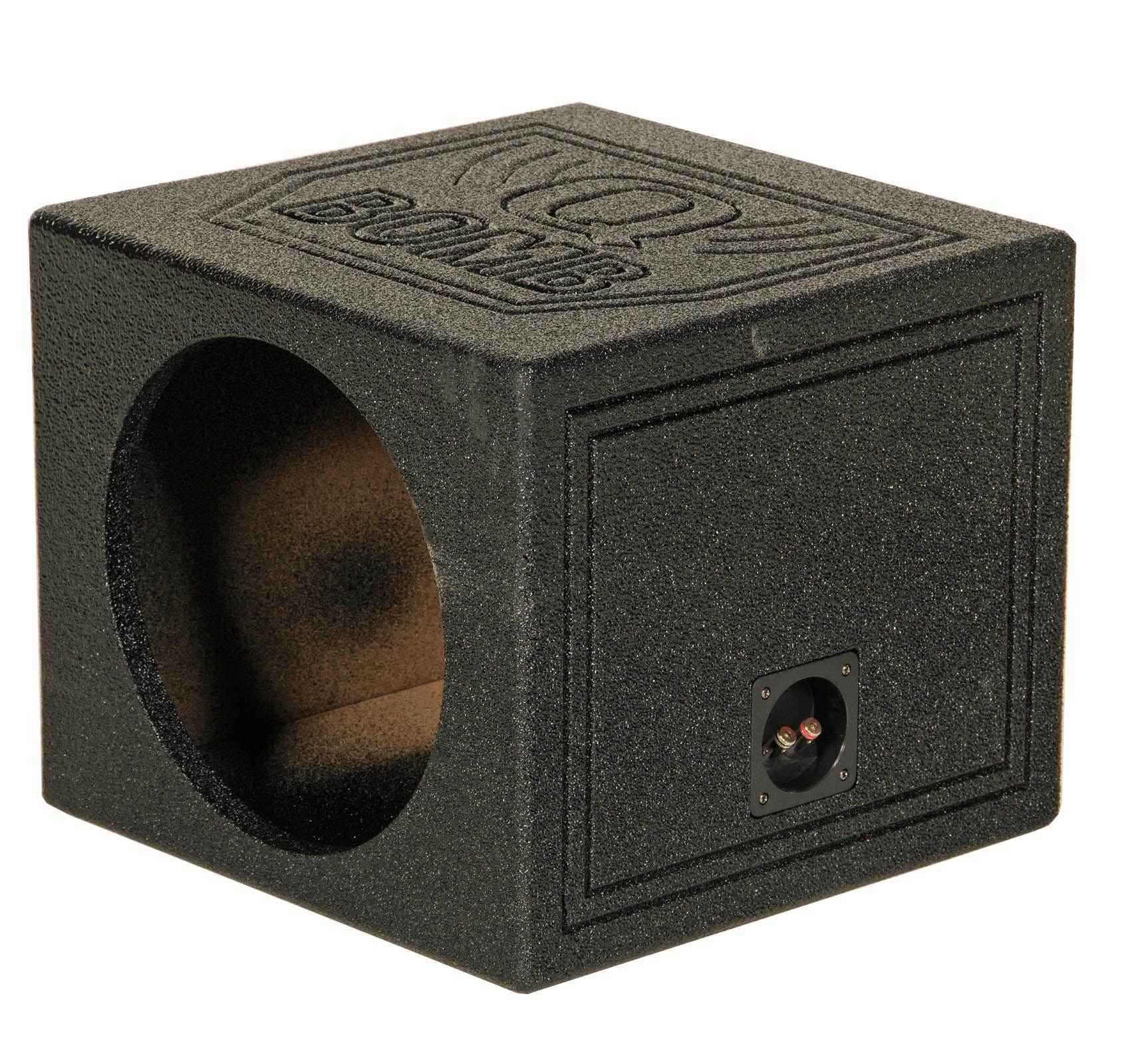 Q-Power QBOMB 15" Sealed Subwoofer Sub Box Enclosure | QBOMB15S Single (2 Pack)