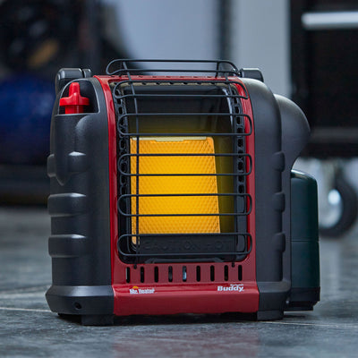 Mr. Heater Portable Buddy Outdoor Camping, Hunting Propane Gas Heater, (2 Pack) - VMInnovations