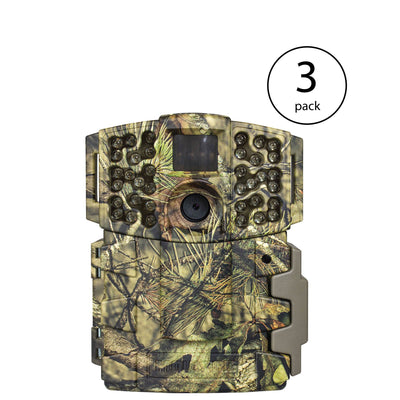 Moultrie No Glow Invisible 20MP Mini 999i Infrared Trail Game Camera (3 Pack)