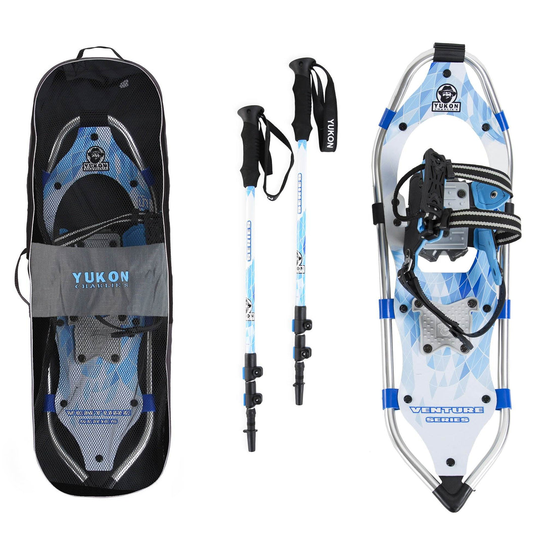 Yukon Charlie's Advanced 8 x 21 Inch Women's + 8 x 25 Inch Men's Snowshoe Kits