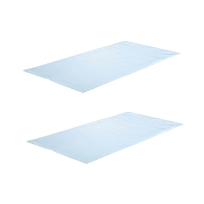 NordicTrack 3' x 6' Durable Exercise Fitness Equipment Vinyl Floor Mat (2 Pack)