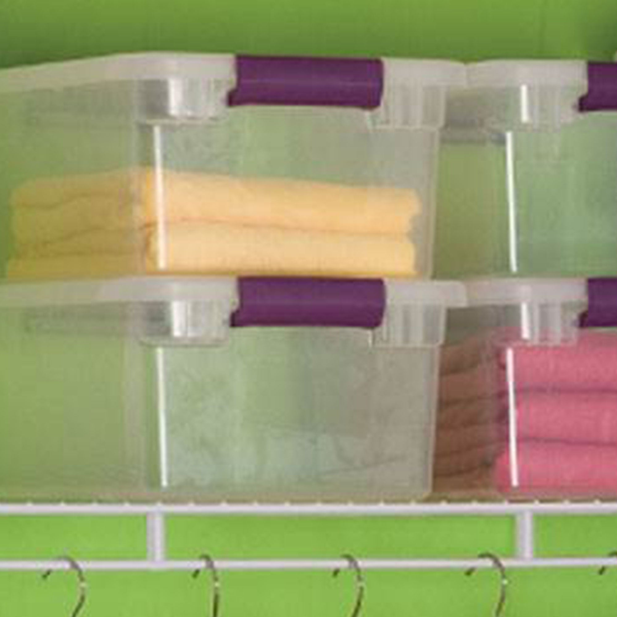 Sterilite 27 Qt Storage Container, 6 Pack, & 15 Qt Storage Container, 12 Pack - VMInnovations
