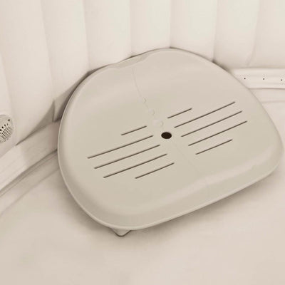 Intex Seat for Inflatable PureSpa Hot Tub + PureSpa Cup Holder & Tray Accessory - VMInnovations
