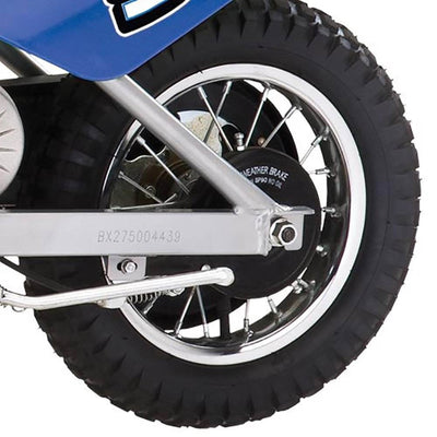 Razor MX350 & MX400 Dirt Rocket Kids Electric Motorcycle Bikes, 1 Green & 1 Blue