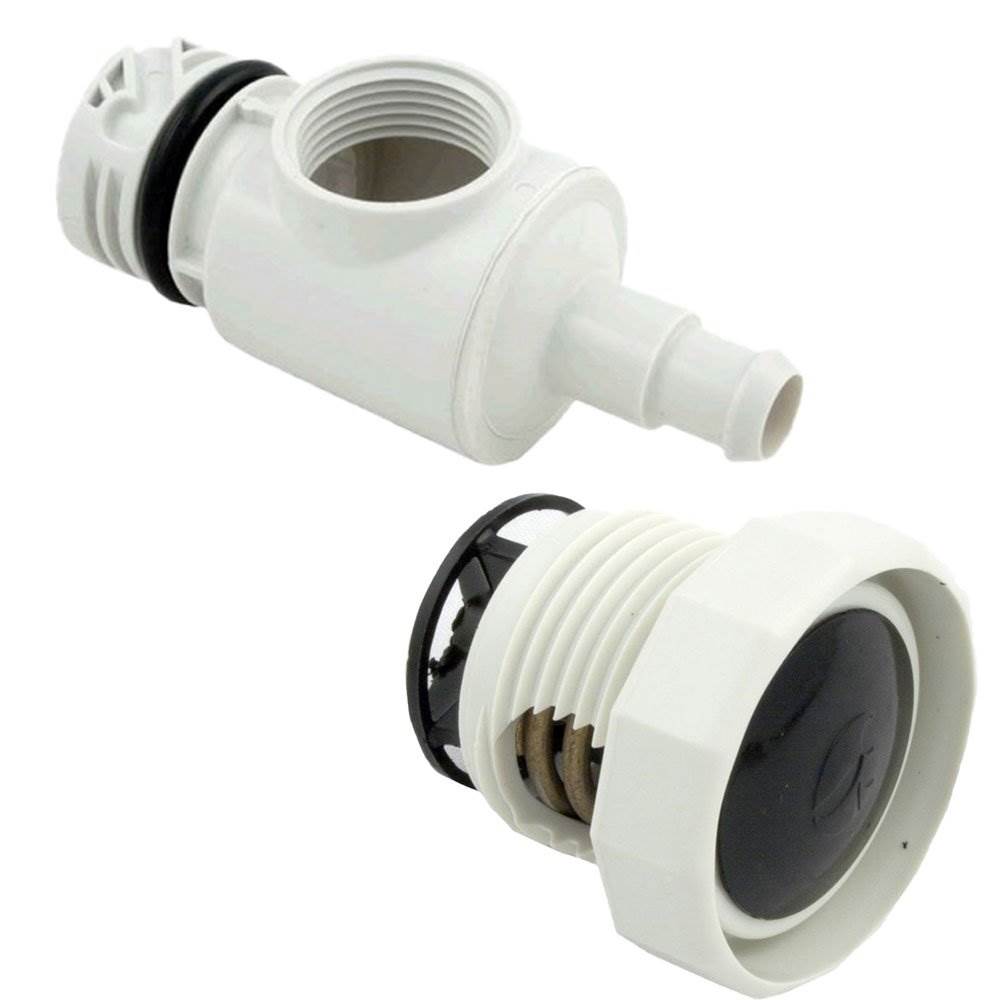 Polaris Pressure Relief Valve Part 91009002 + Wall Fitting Quick Disconnect D29 - VMInnovations