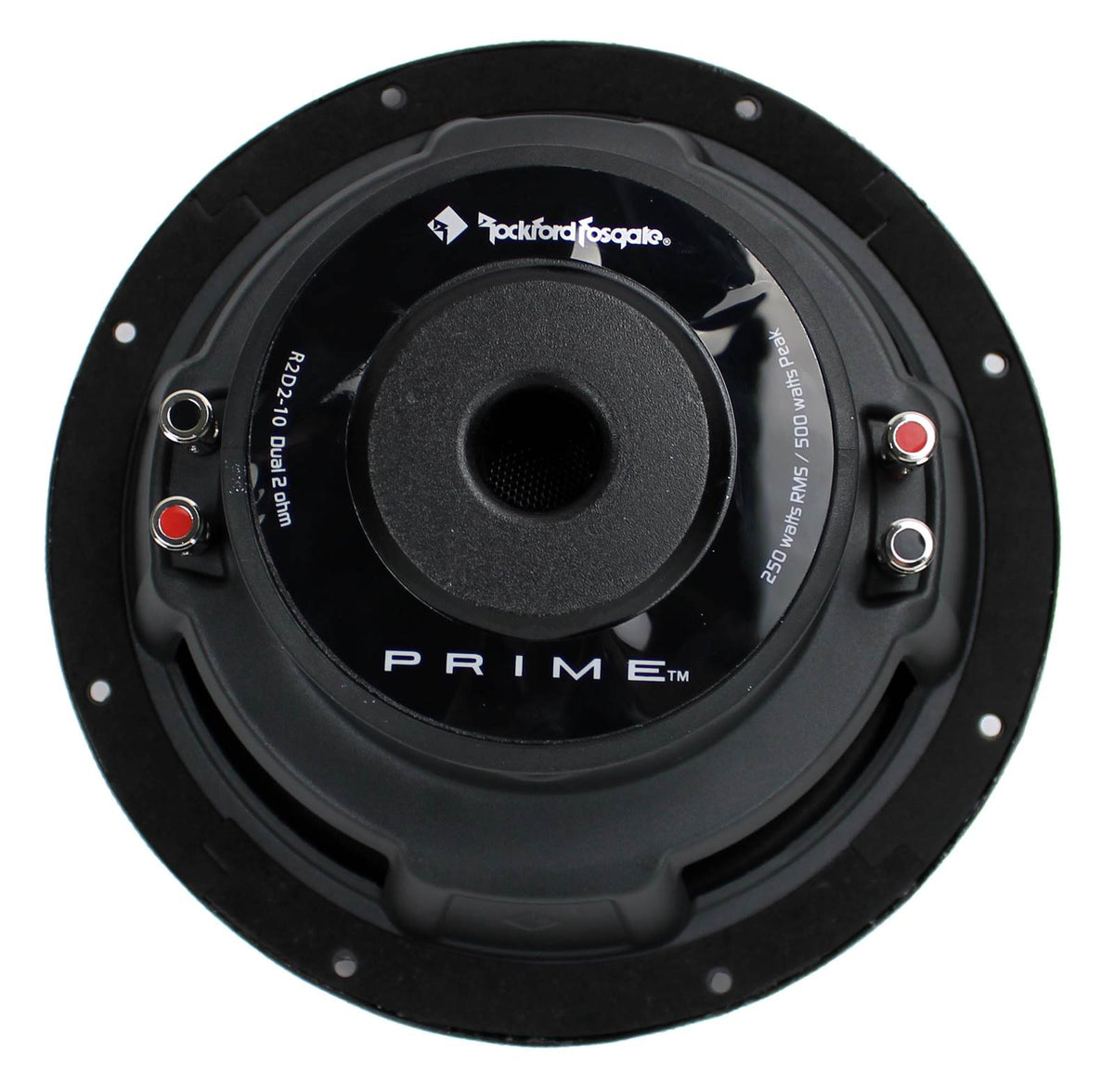 ROCKFORD FOSGATE R2D2-10 500W 10" 2-Ohm DVC Subwoofer Power Sub Woofer (3 Pack)