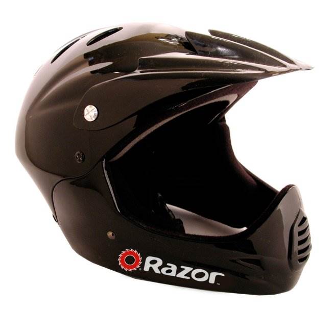 Razor MX350 Dirt Rocket Electric Toy Motocross Ride On Dirt Bike w/ Helmet, Red