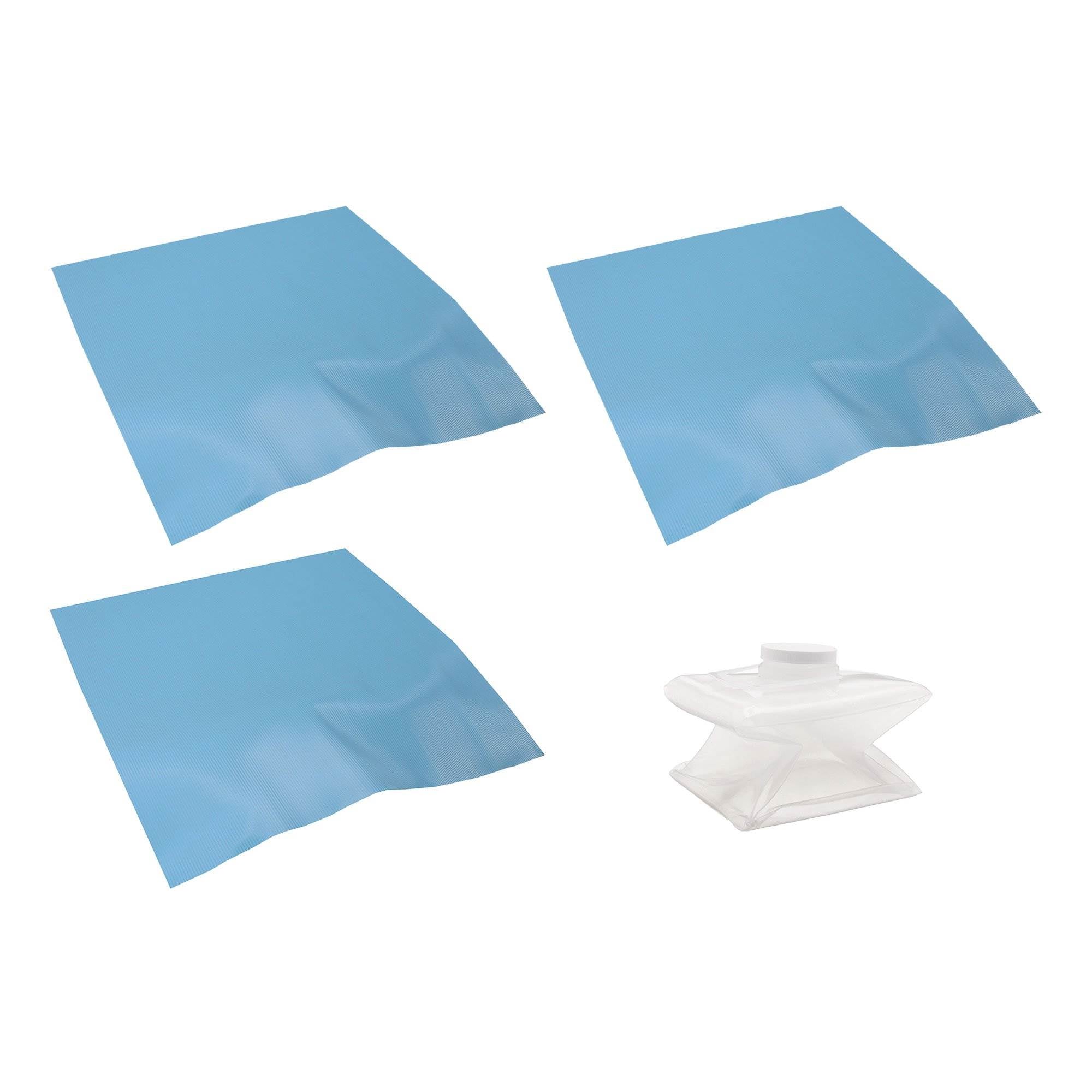 Swimline Hydrotools 87956 Swimming Pool Ladder Mat/Step Liner (3 Pack) + Anchor
