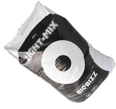 BioBizz BBLM50L Light-Mix 50L Organic Farm Plant Growing Substrate Bag (3 Pack)