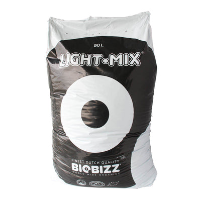 BioBizz BBLM50L Light-Mix 50L Organic Farm Plant Growing Substrate Bag (10 Pack)