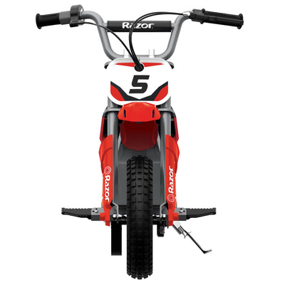 Razor Dirt Rocket Kid Electric Motorcycle Dirt Bike, 1 Black MX400 & 1Red MX350 - VMInnovations