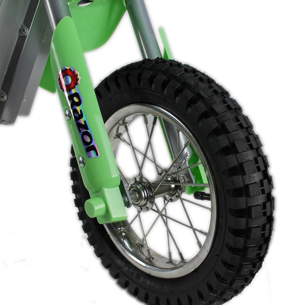 Razor MX400 Dirt Rocket Electric Motocross Motorcycle Bikes w/ Helmets, (2 Pack)