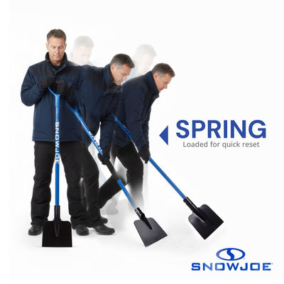 Snow Joe 7" Impact Reducing Steel Ice Chopper w/ Shock Absorbing Handle, SJEG700