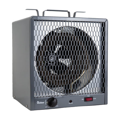 Dr. Infrared Heater 5600W Garage Portable Industrial Space Heater, Gray