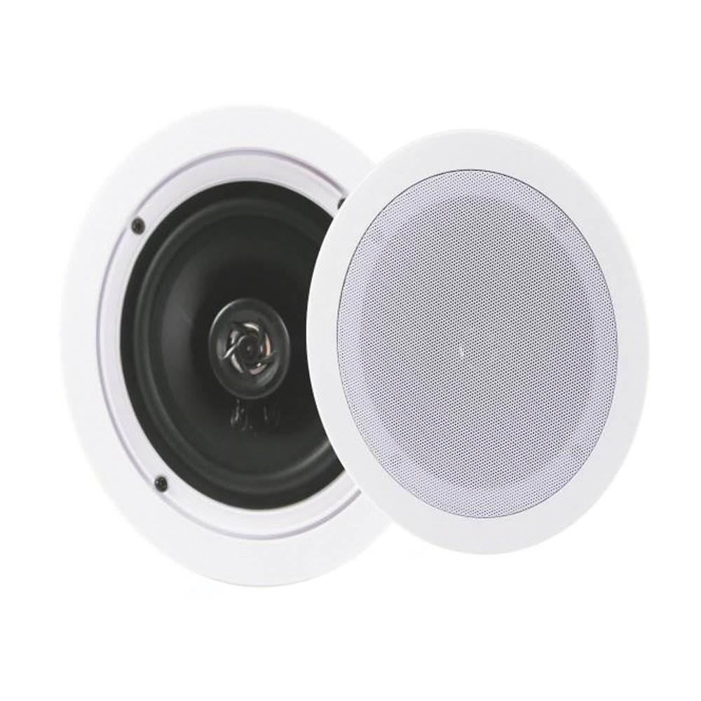 Pyle Audio 5.25 Inch 2 Way 150W Ceiling Wall Speakers, PDIC1651RD (2 Pairs)