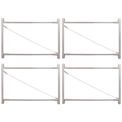 Adjust-A-Gate Steel Frame Gate Kit, 36"-72" Wide Opening To 6' High (4 Pack)
