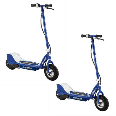 Razor E325 Adult Ride On 24V High-Torque Electric Powered Scooter, Navy (2 Pack)