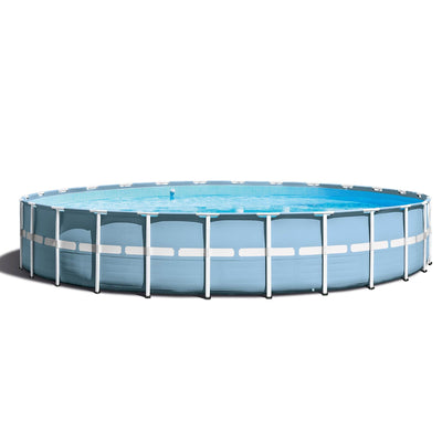 Intex 24'x 52" Prism Frame Above Ground Swimming Pool w/ Filter Pump  (2 Pack)
