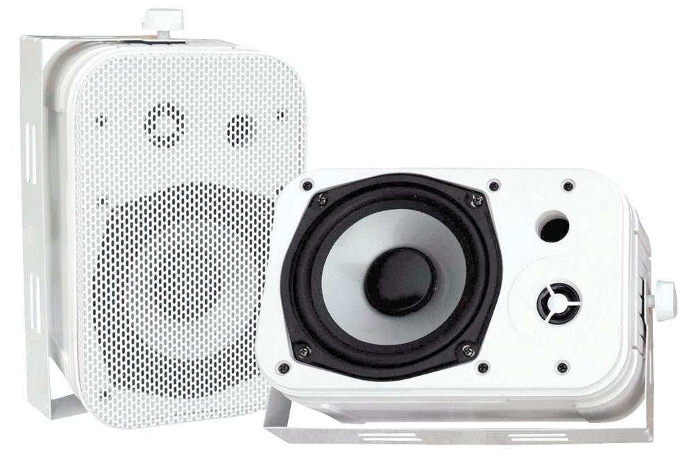 2 PYLE  5.25" 2-Way White In/Outdoor Waterproof Home Theater Speakers (8 Pack) - VMInnovations