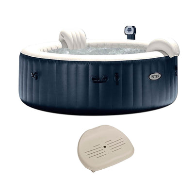 Intex Inflatable 6 Person Outdoor Bubble Hot Tub and 2 Seat Inserts (Open Box) - VMInnovations
