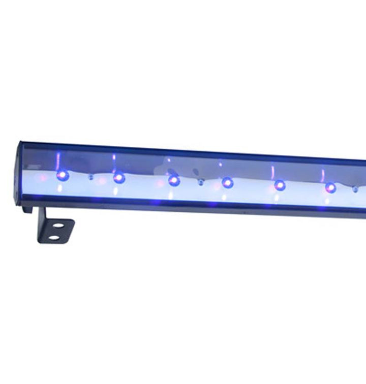 American DJ Eco UV Bar Plus IR Ultraviolet LED Black Light Wash Fixture (4 Pack)