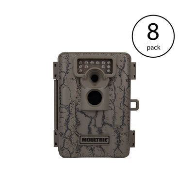 Moultrie A-5 5 MP Infrared Trail Game Camera (8 Pack) (Certified Refurbished)