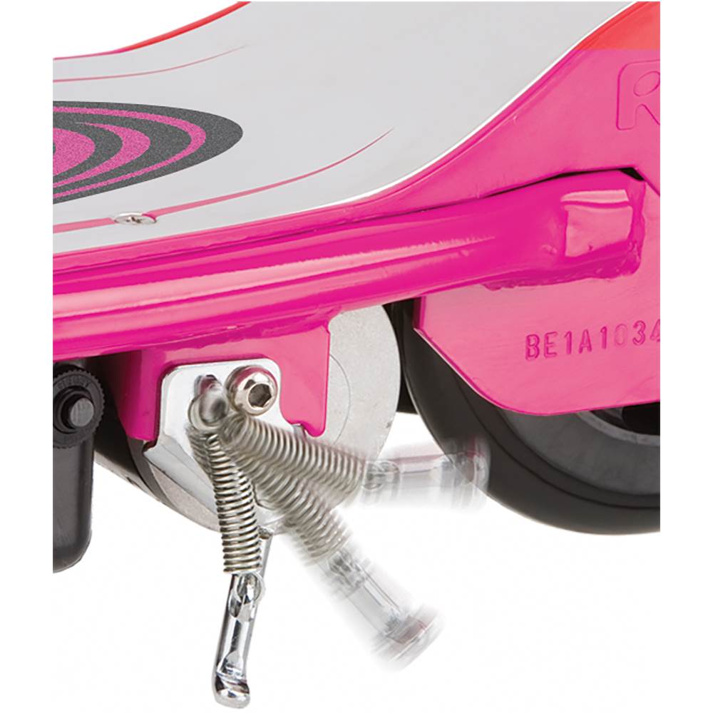 Razor E175 Kid Ride On 24V Motorized Electric Powered Scooters, 1 Pink & 1 Red