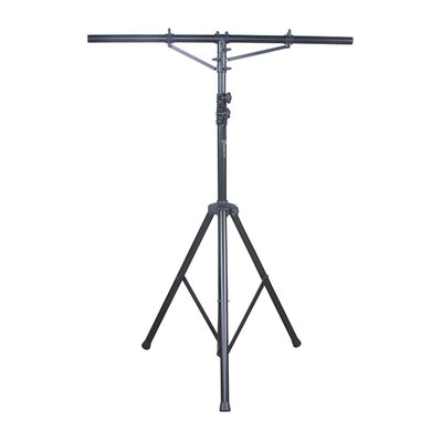 American DJ Aluminum Black Heavy Duty 12 Foot Tripod T-Bar Light Stand (4 Pack)