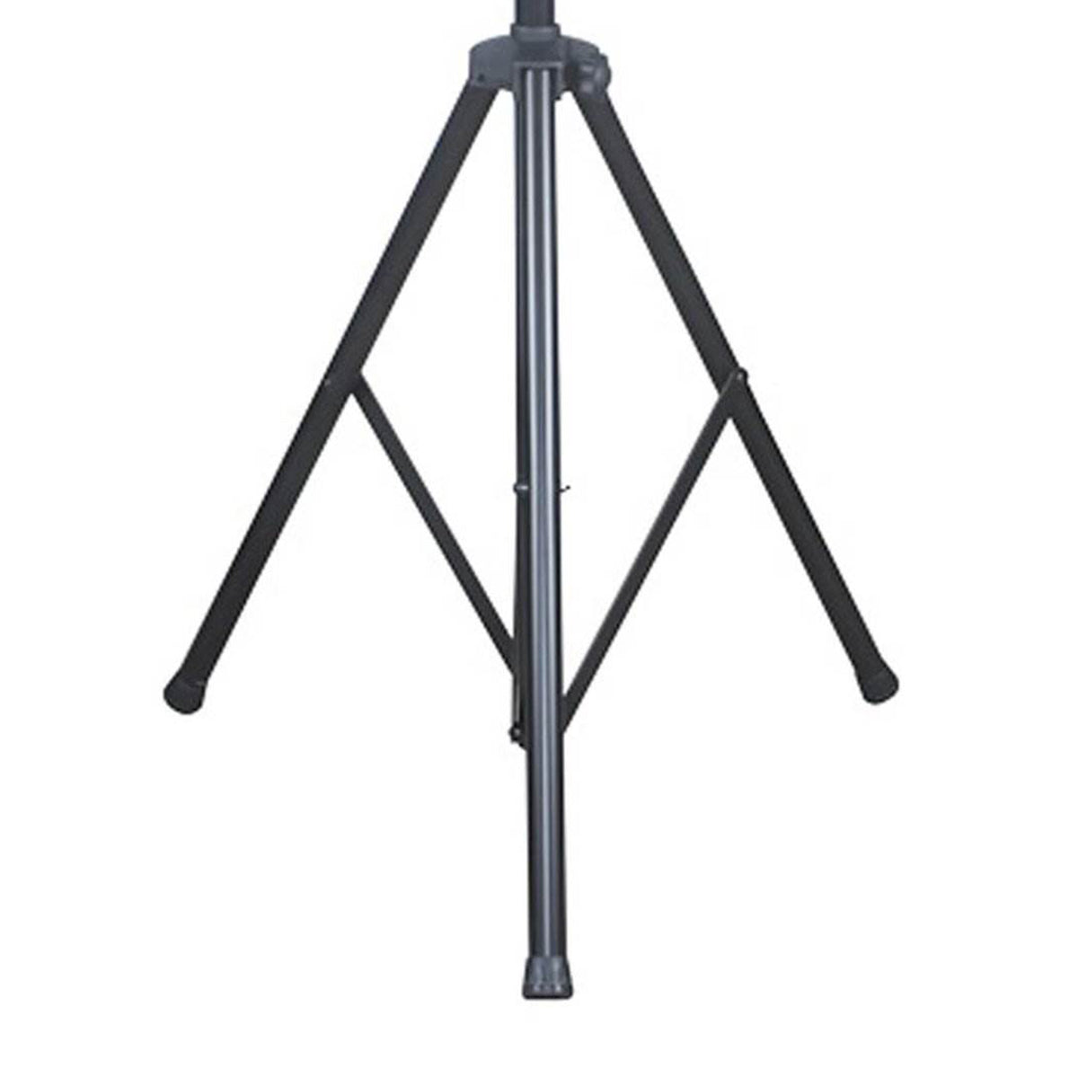 American DJ Aluminum Black Heavy Duty 12 Foot Tripod T-Bar Light Stand (4 Pack)
