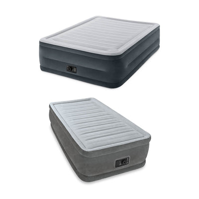 Intex Dura-Beam Queen Air Bed w/ Built-In Pump + Twin Air bed w/ Built-In Pump