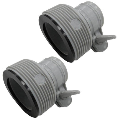 Intex Hose Adapter B (Pair), Above Ground Plunger Valves with Gaskets (2 Pack)