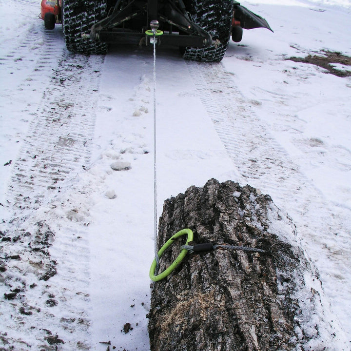 Timber Tuff Yard Lumber Log Cutting Timberjack Tool & Choker Cable w/ Tow Rings