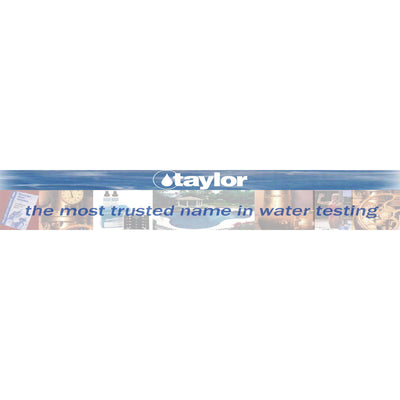 Taylor Swimming Pool & Spa Water 4-In-1 Chlorine Bromine pH Test Kit (2 Pack)