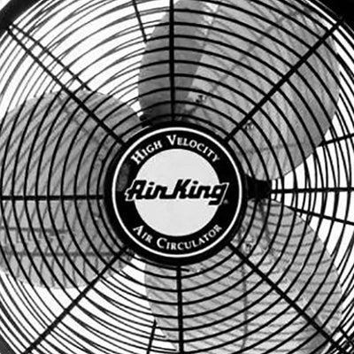 Air King 18" 1/16 HP Motor 3-Speed Non-Oscillating Enclosed Mount Fan (3 Pack)