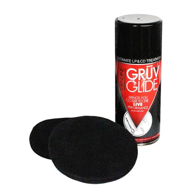 Genuine Ultimate Gruv Glide LP & CD Cleaner Kit w/ Can, Pads, & Pellet (2 Pack)