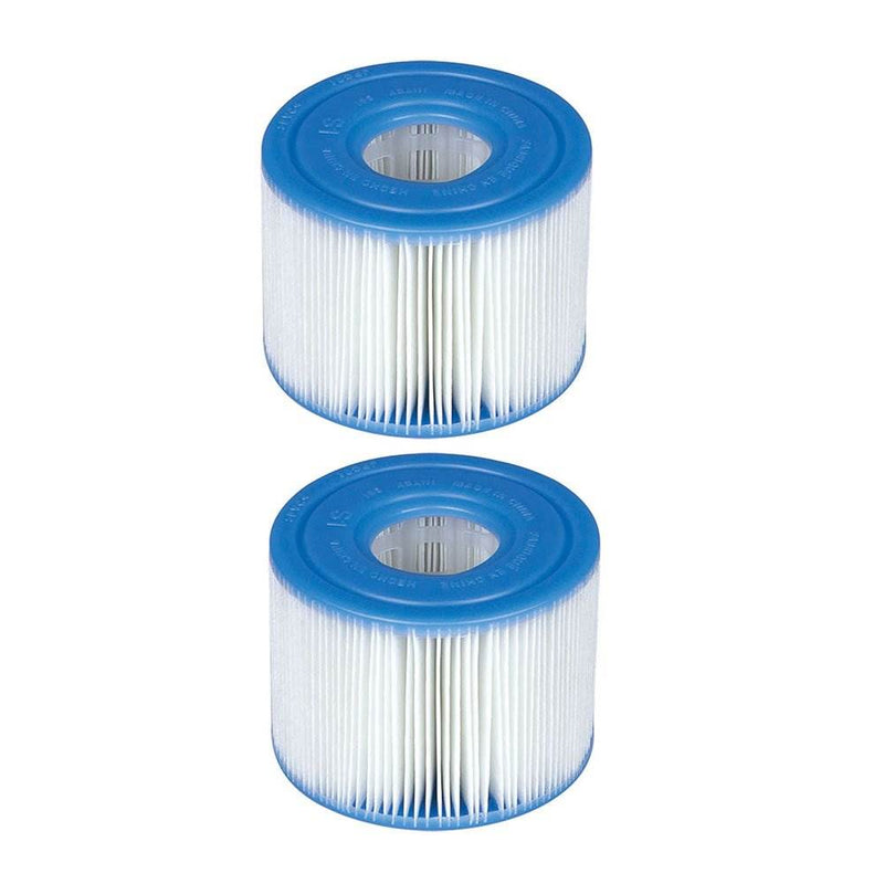Intex PureSpa LED Spa Light + Type S1 Pool Filter Replacement Cartridge (6 Pack)