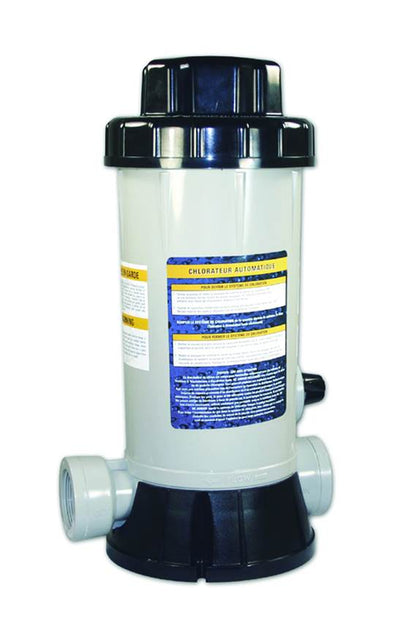 HydroTools In-Line Above Ground Swimming Pool Automatic Chlorine Feeder (2 Pack)