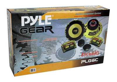 PYLE 6.5" 400W 2 Way Car Audio Component Speakers Set Power System (Open Box) - VMInnovations