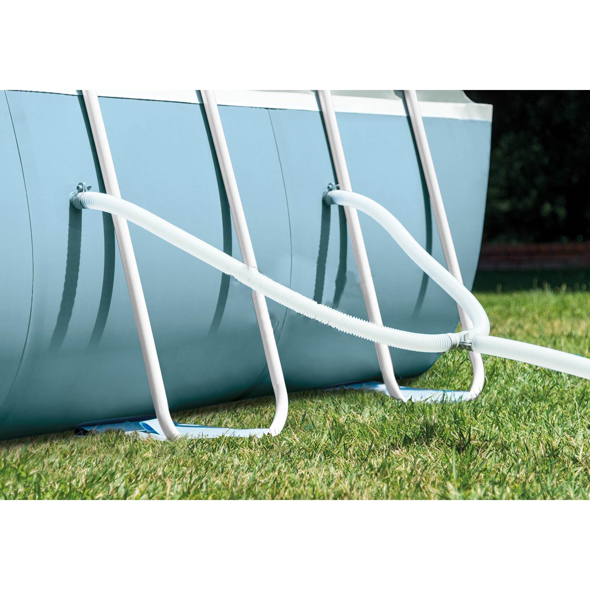 Intex 16' x 8' x 42" Rectangular Above Ground Swimming Pool w/ Pump Set (2 Pack)
