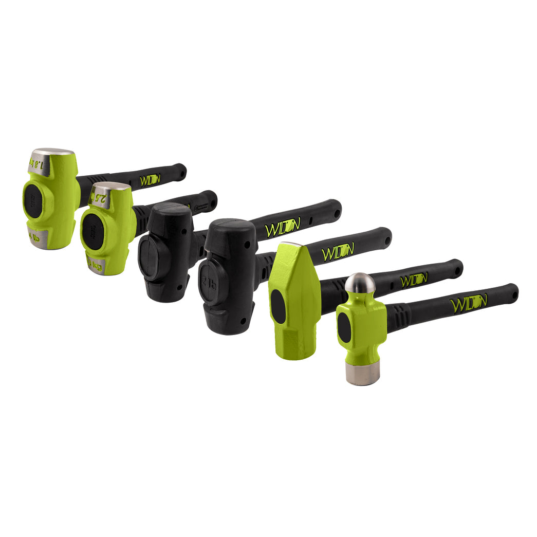 Wilton Tools 11109 B.A.S.H. Drop Forged Steel Master Hammer Kit, 6 Pc (Open Box)
