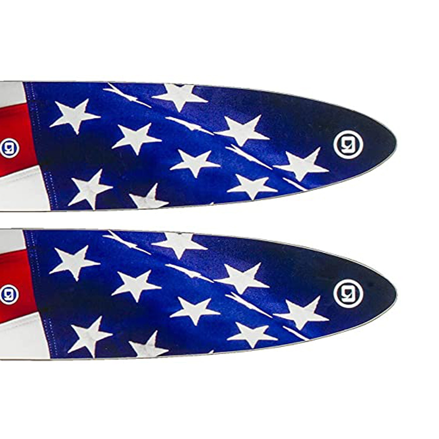 Celebrity Combo Adult Sport Waters Skis w/ Adjustable Straps, 68' In (Open Box)