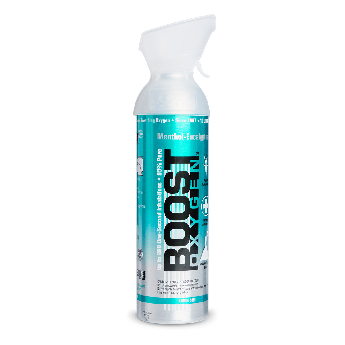 Boost Oxygen 3 Liter Portable Pocket Sized Canister w/ 5 Liter and 10 Liter Cans
