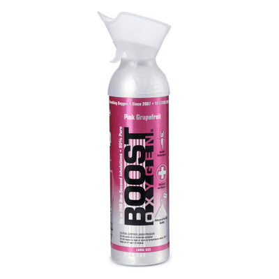 Boost Oxygen Natural Portable 5 Liter Pure Oxygen Variety Canister (16 Pack)