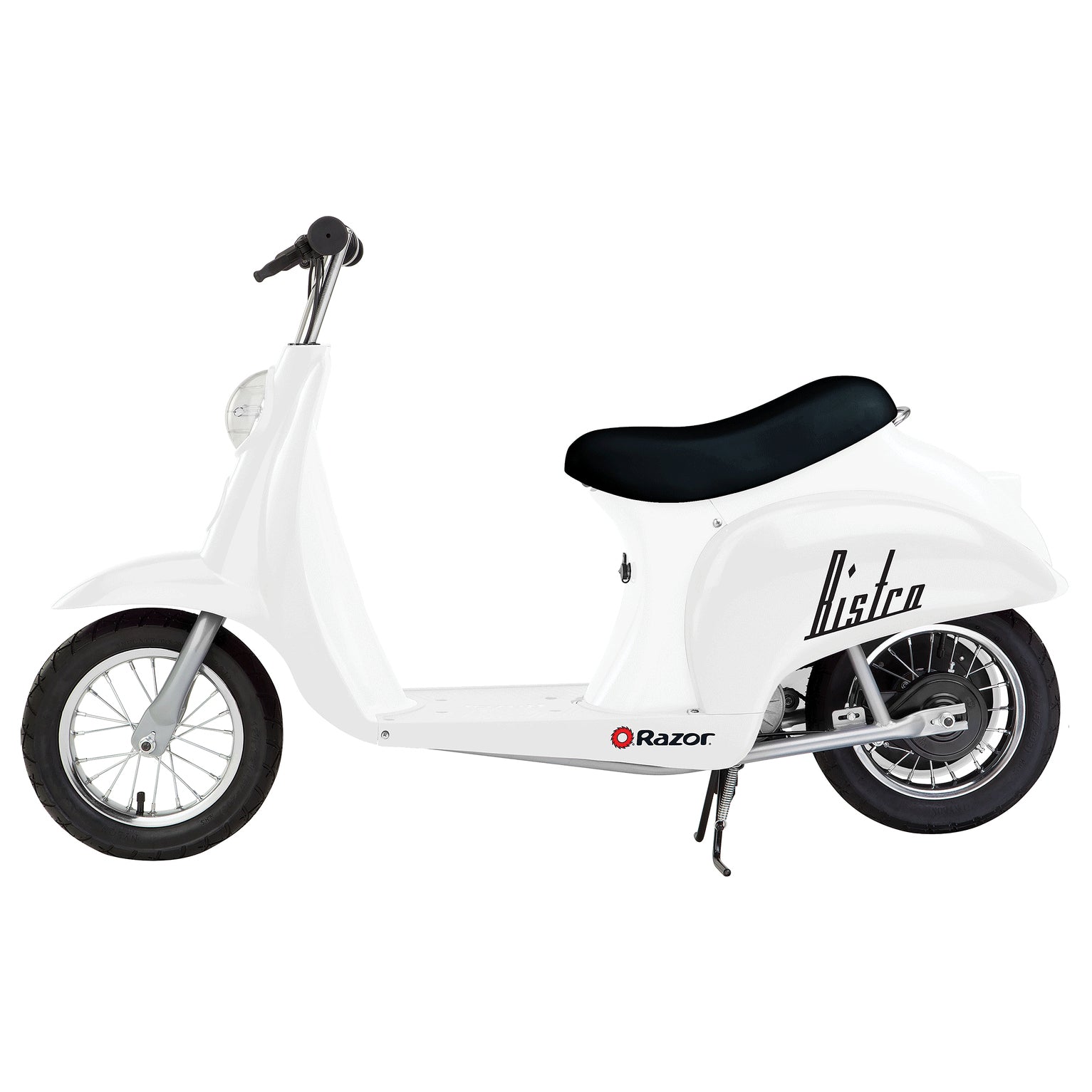 Razor Pocket Mod Euro 24V 250W Electric Motor Scooter (2-Pack), White & Blue - VMInnovations